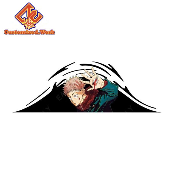 UV DTF 13cm x 4.4cm Nezuko Demon Slayer Car Stickers Surfboard Motorcycle Decal Campervan Graffiti Windows Accessoires - Image 16