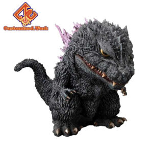 UV DTF for Godzilla 2000 Defo Real Soft Vinyl Statue Motorcycle Windshield Car Stickers Car Accessories Laptop Decals
