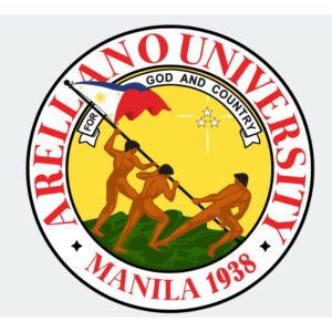 Arellano University Logo High Quality UV DTF Stickers