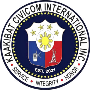 KAAKIBAT CIVICOM Logo High Quality UV DTF Sticker