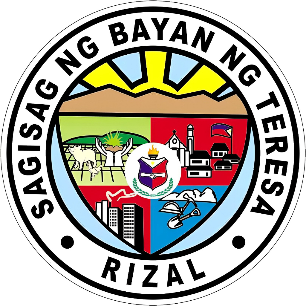 Rizal Municipality Logo High Quality UV DTF Stickers