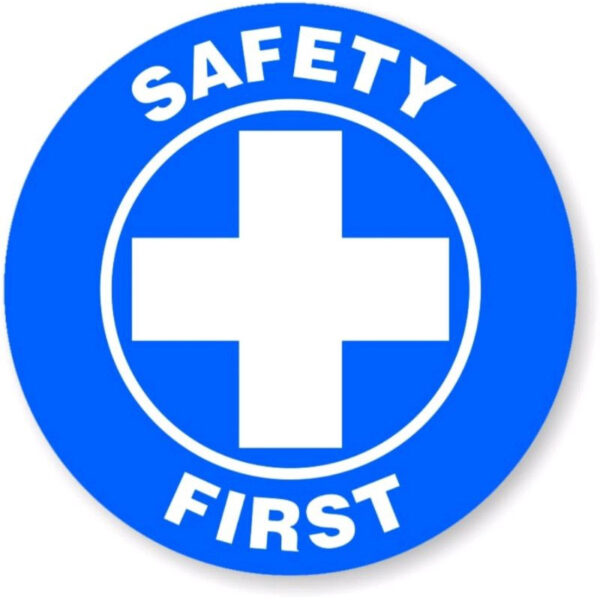 SAFETY FIRST High Quality UV DTF sticker - Image 3