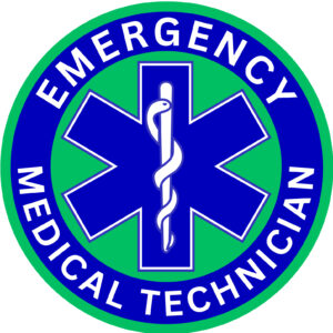 EMT (Emergency Medical Technician) Star of Life Logo High Quality UV DTF Stickers