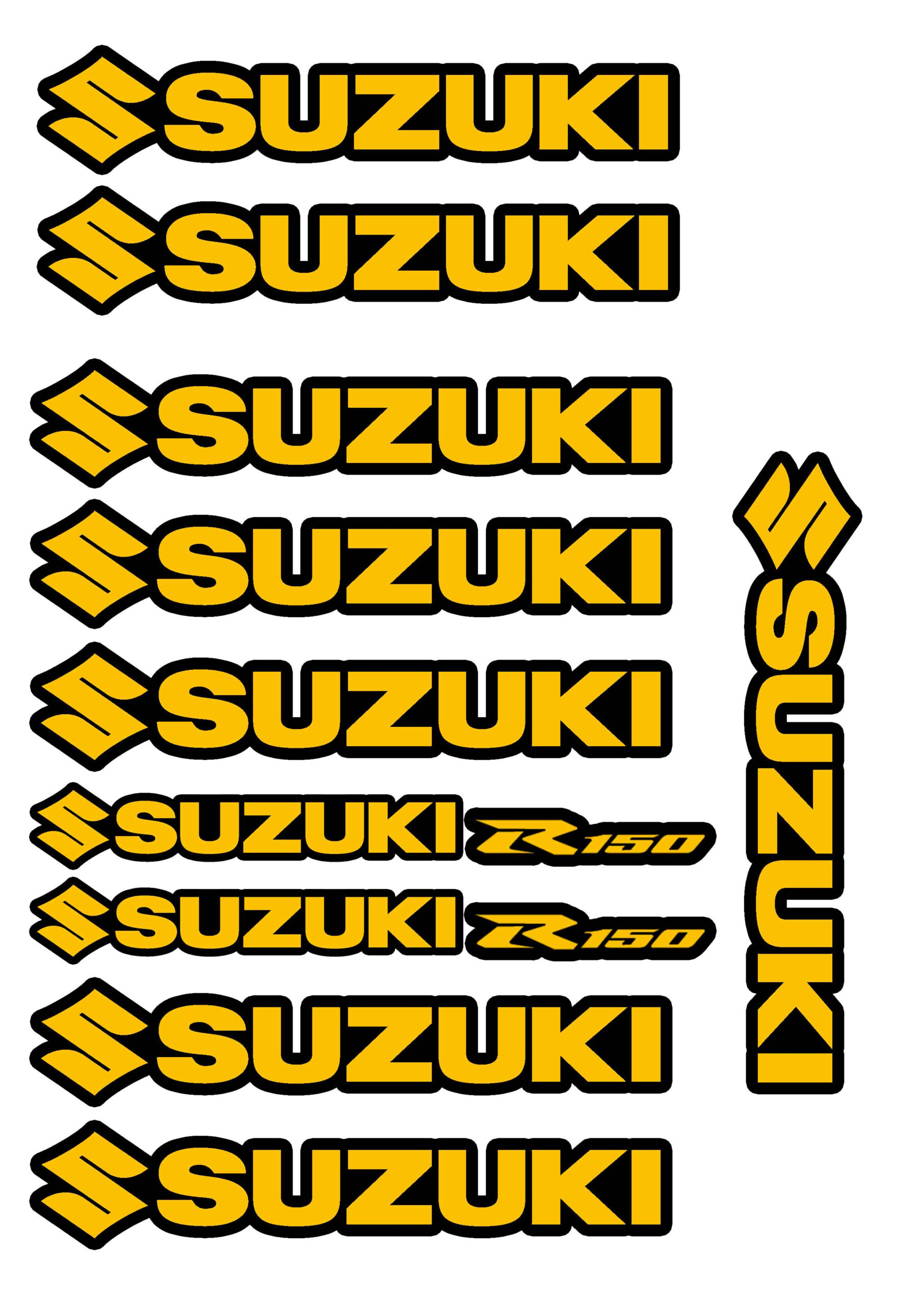 HIGH QUALITY UV PRINTED STICKERS for MOTORCYCLE, CAR, TUMBLER, MAGS, ETC - SOLD PER SET A4 SIZE G2 - Image 15