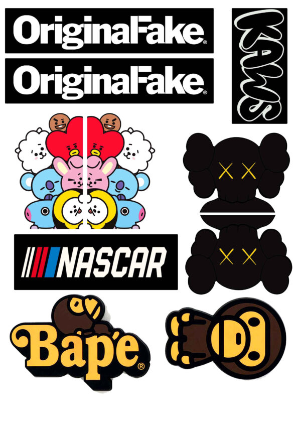 HIGH QUALITY UV PRINTED STICKERS for MOTORCYCLE, CAR, TUMBLER, MAGS, ETC - SOLD PER SET A4 SIZE G2 - Image 38