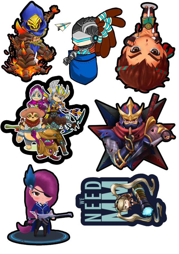 HIGH QUALITY UV PRINTED STICKERS for MOTORCYCLE, CAR, TUMBLER, MAGS, ETC - SOLD PER SET A4 SIZE G2 - Image 40