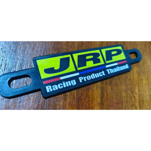 JRP Thailand Motorcycle Plate Number Emblem Badge - Image 5