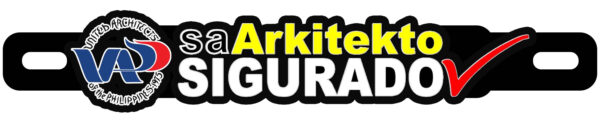 ARCHITECT Sa Arkitekto Sigurado Car/Motorcycle Plate Number Emblem Badge - Image 3