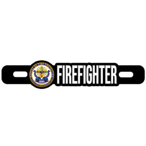 Firefighter BFP Motorcycle Car Plate Number Emblem Badge