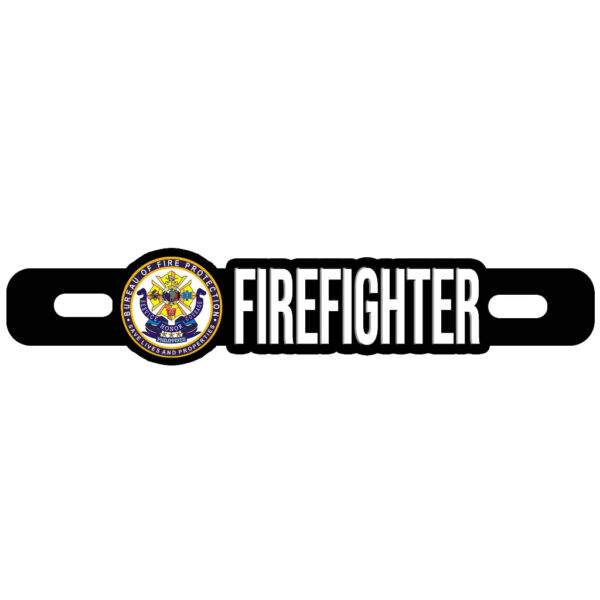 Firefighter BFP Motorcycle Car Plate Number Emblem Badge