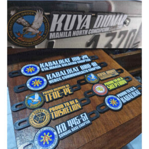 Customized Motorcycle Plate Number Emblem Badge