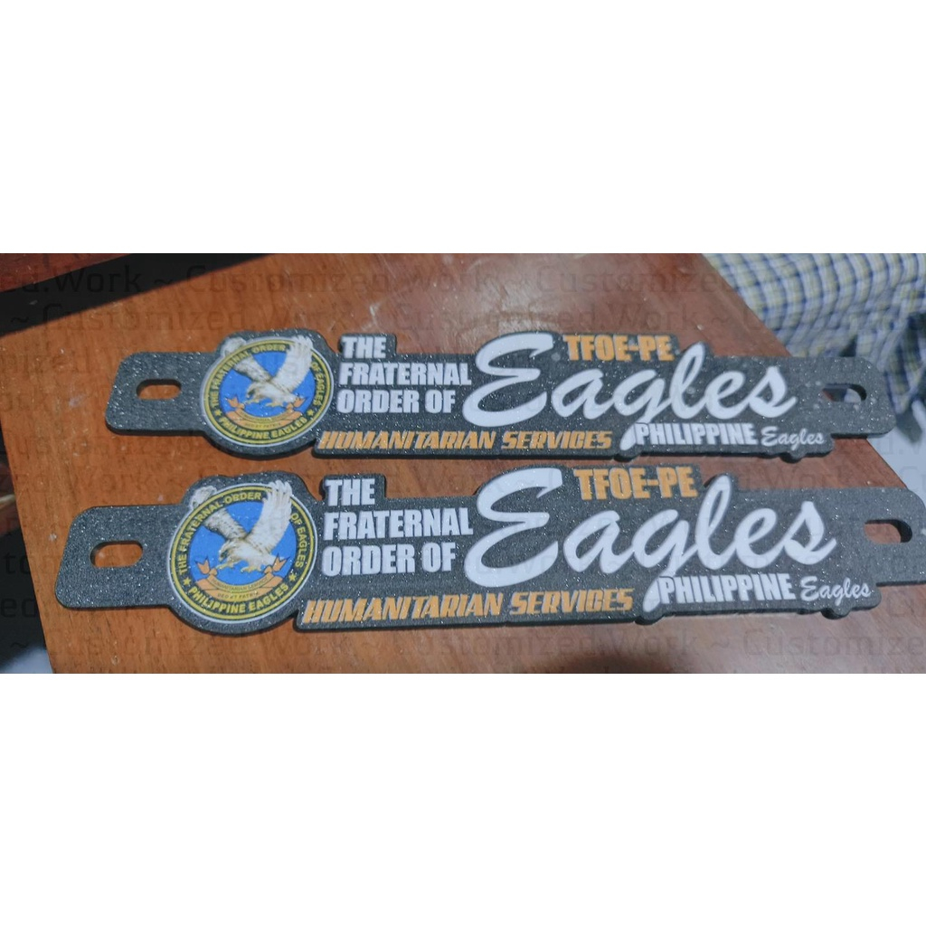 Customized Motorcycle Plate Number Emblem Badge - Image 2