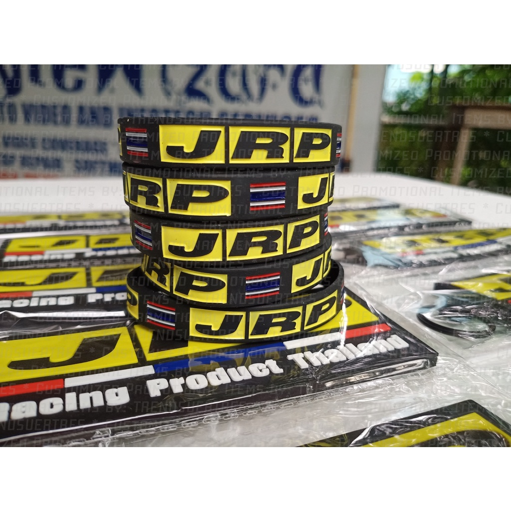 5PCS - JRP Racing Thailand Baller ID Wrist Band - DEBOSSED - NO CUT END - Image 2