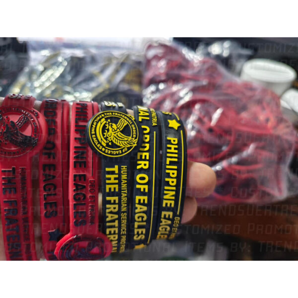 5PCS - The Fraternal Order of Eagles Philippines Eagles - Baller Band - EMBOSSED - NO CUT END - Image 6