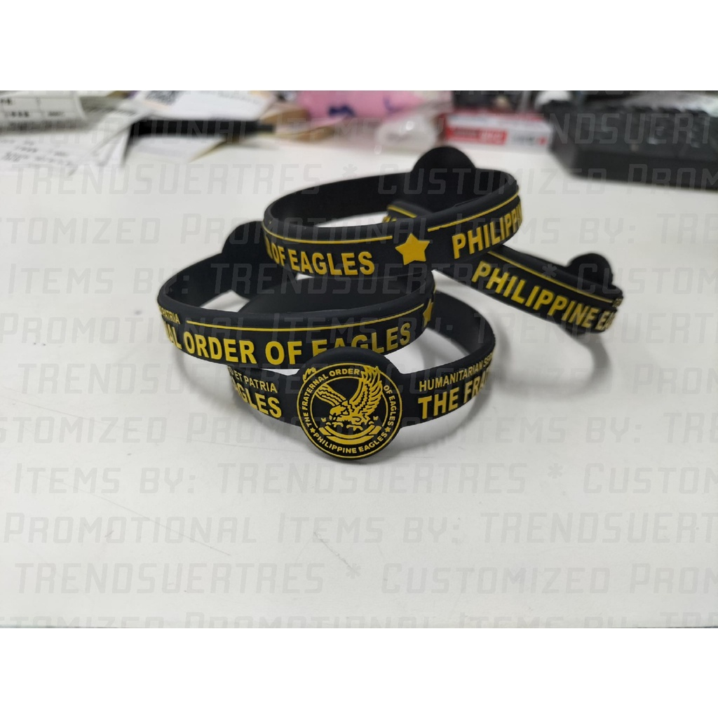 5PCS - The Fraternal Order of Eagles Philippines Eagles - Baller Band - EMBOSSED - NO CUT END - Image 10