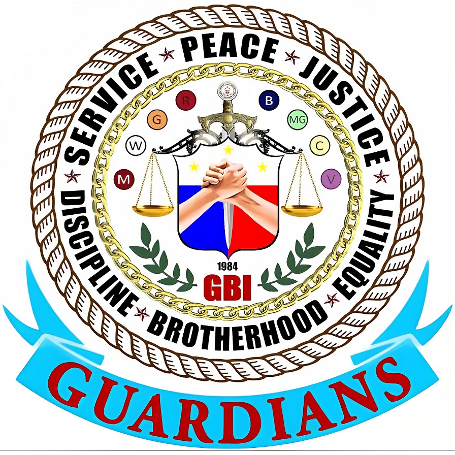 GBI Guardians Logo High Quality UV DTF Stickers
