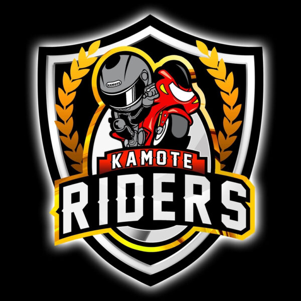 KAMOTE Riders Club Logo High Quality UV DTF Stickers