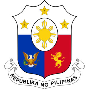 REP OF THE PHIL Logo High Quality UV DTF Stickers