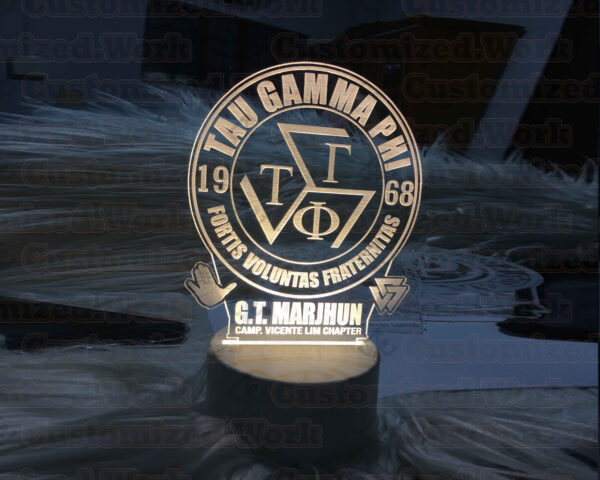 Customized AcryLED Logo Acrylic Creative Visualization Lamp Engrave with your name - Image 7