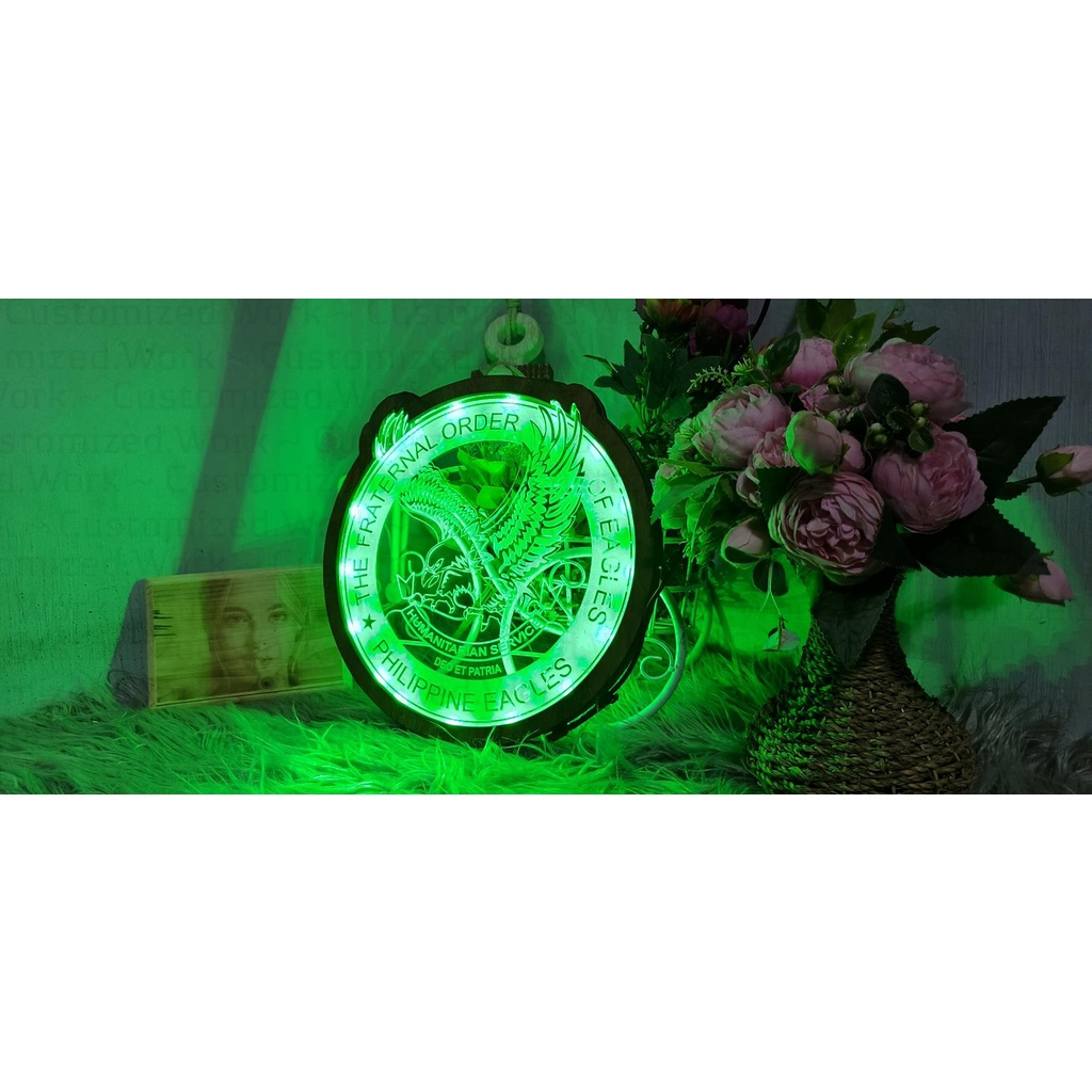 The Fraternal Order Of Eagles - Philippine Eagles TFOE Kuya Ate Agila Led Wall Sign Neon Like - Image 3