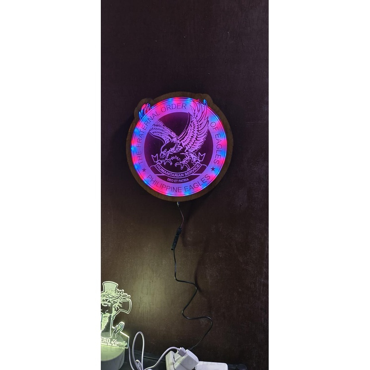 The Fraternal Order Of Eagles - Philippine Eagles TFOE Kuya Ate Agila Led Wall Sign Neon Like - Image 6