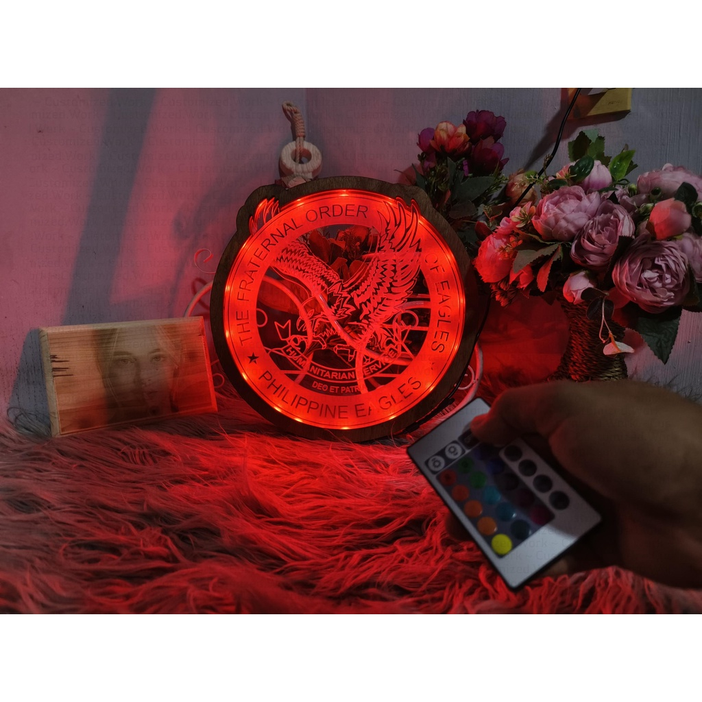 The Fraternal Order Of Eagles - Philippine Eagles TFOE Kuya Ate Agila Led Wall Sign Neon Like - Image 7