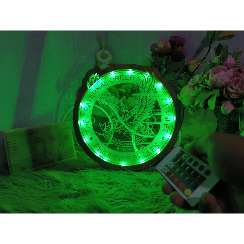 The Fraternal Order Of Eagles - Philippine Eagles TFOE Kuya Ate Agila Led Wall Sign Neon Like - Image 8