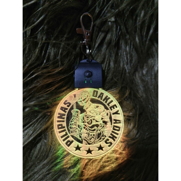 Customized AcryLED Flashing Sparkling LED Light Keychain - Image 5