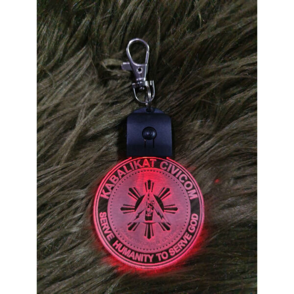 Customized AcryLED Flashing Sparkling LED Light Keychain - Image 10