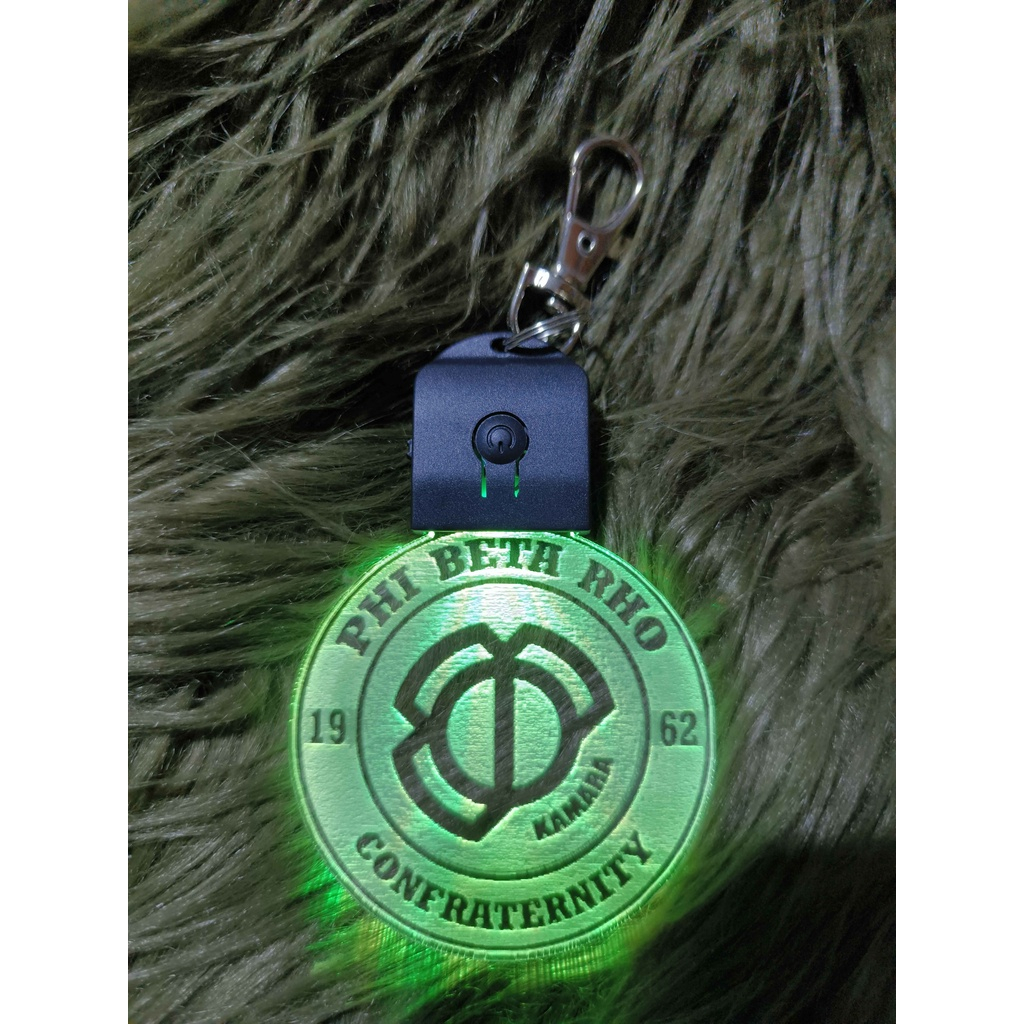 Customized AcryLED Flashing Sparkling LED Light Keychain - Image 11