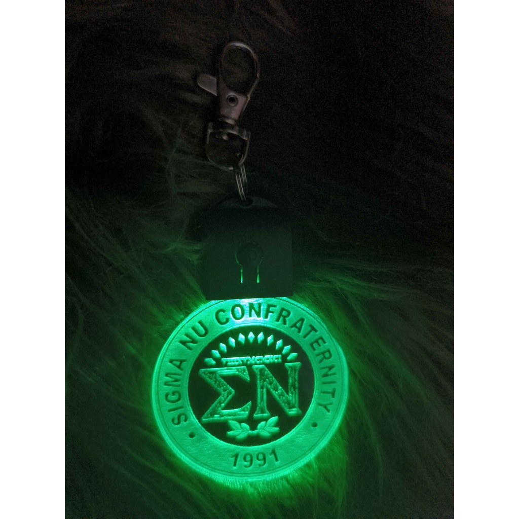 Customized AcryLED Flashing Sparkling LED Light Keychain - Image 12
