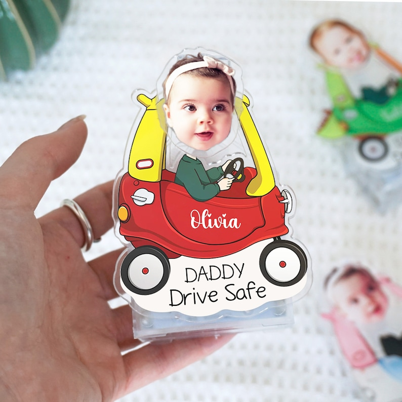 Customized your picture Wobble Head Figurine Cute Chubby Little Kids Car Bobblehead Battery Solar UV DTF - Image 7