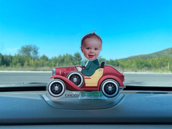 Customized your picture Wobble Head Figurine Cute Chubby Little Kids Car Bobblehead Battery Solar UV DTF - Image 8