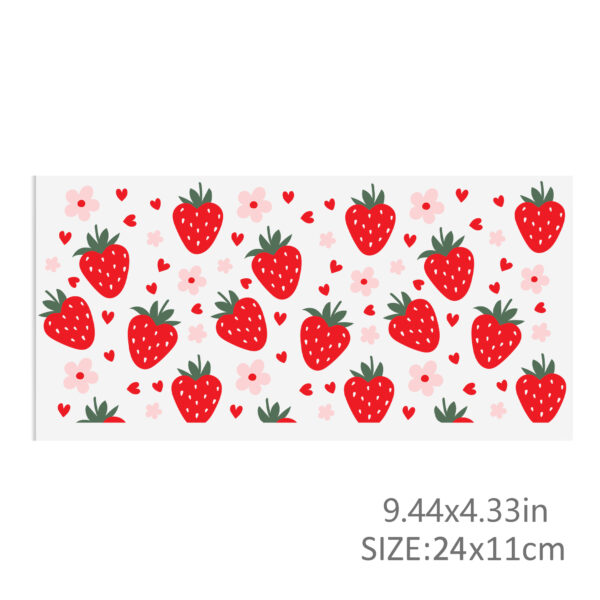 Cute Girl Waterproof Stickers UV DTF Sticker For 16oz Cups Transfer Sticker Custom Labels DIY Logo Waterproof - Image 11