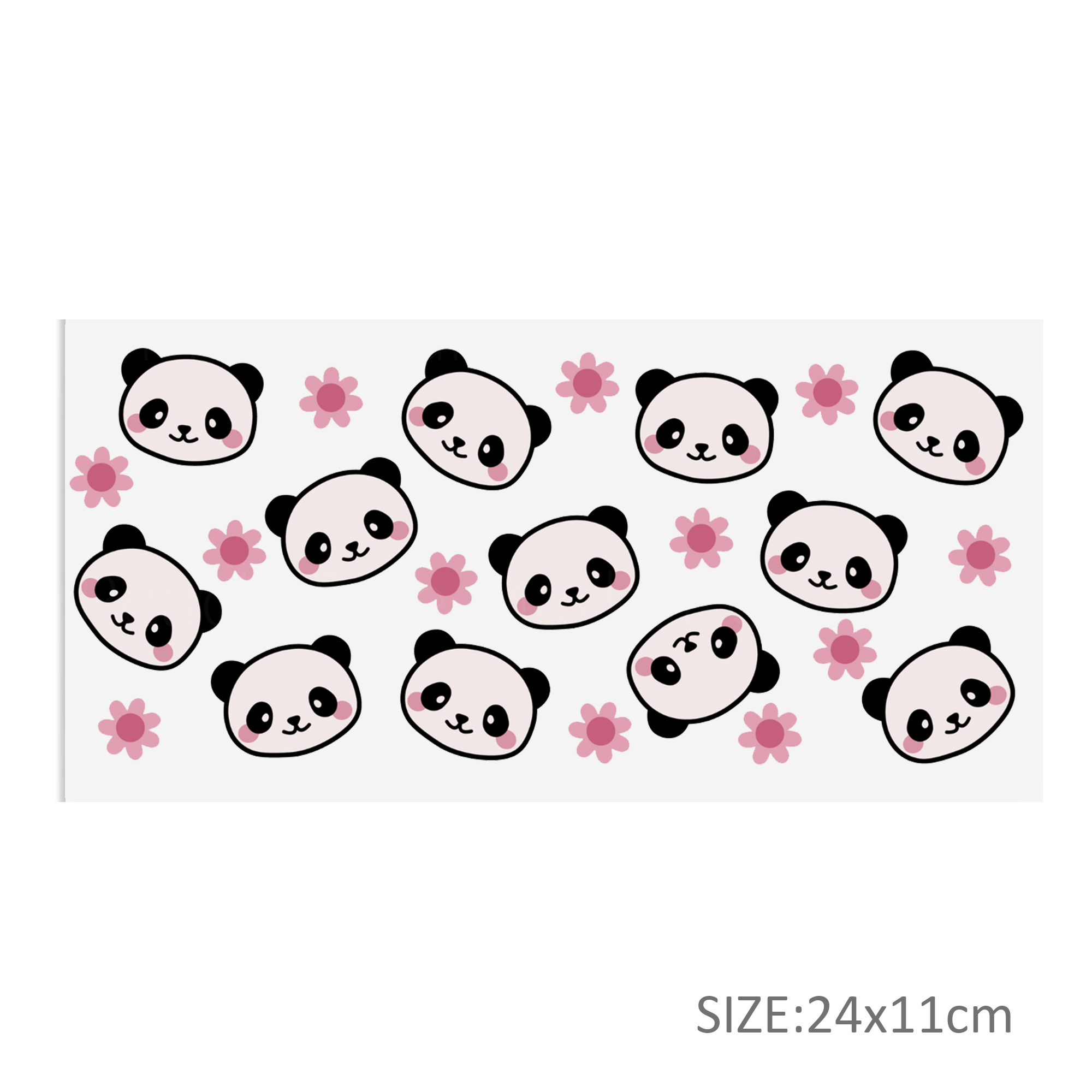 Personalize 16OZ UV DTF Glass Cup Can Wrap Transfers Stickers Animals And Plants For DIY Glass Mug Logo Custom Labels Decals - Image 8