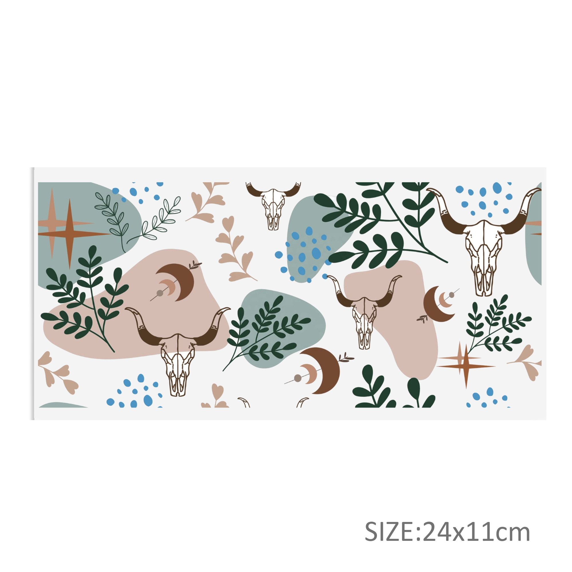 Personalize 16OZ UV DTF Glass Cup Can Wrap Transfers Stickers Animals And Plants For DIY Glass Mug Logo Custom Labels Decals - Image 12