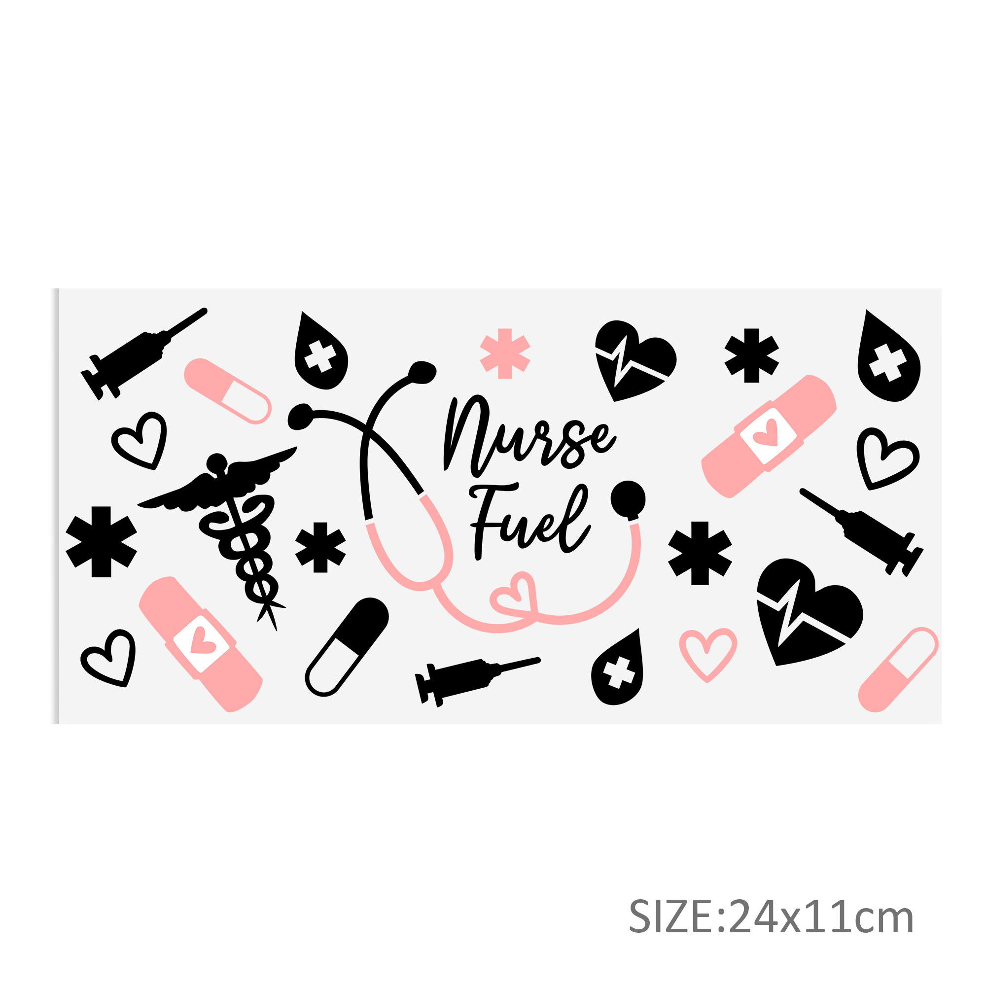 Personalize 16OZ UV DTF Glass Cup Can Wrap Transfers Stickers Animals And Plants For DIY Glass Mug Logo Custom Labels Decals - Image 13