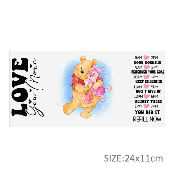 Disney Princess 16oz DTF Sticker Cups Cool Personalize UV Wrap Transfer Sticker Custom Labels DIY Logo Waterproof - Image 12