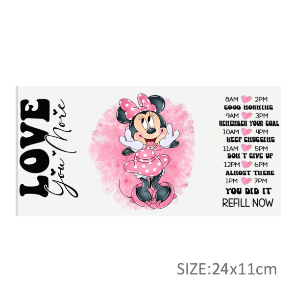 Disney Princess 16oz DTF Sticker Cups Cool Personalize UV Wrap Transfer Sticker Custom Labels DIY Logo Waterproof - Image 14