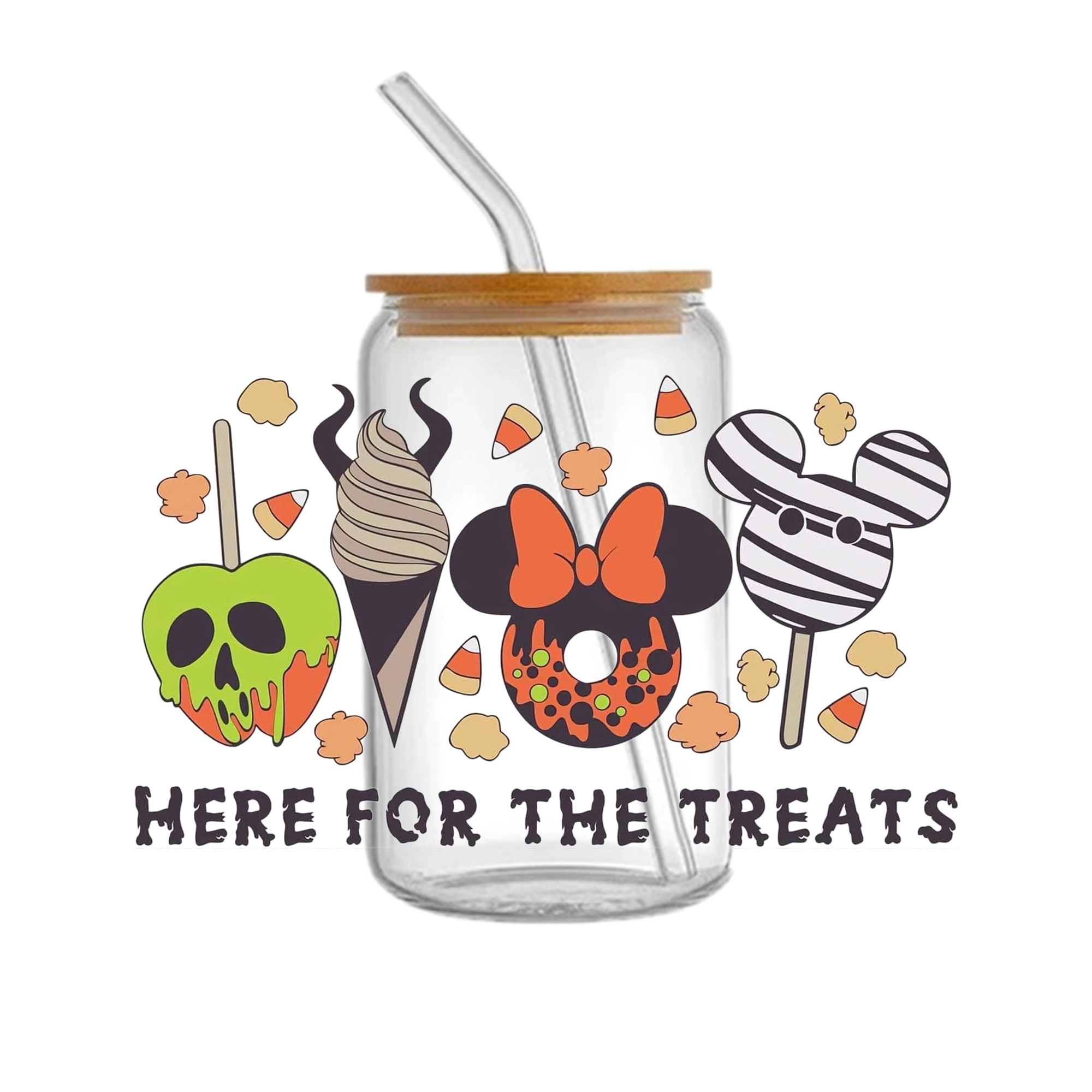 Stitch Mickey Mouse 16oz DTF Sticker Cup Cool Personalize UV Wrap Transfer Sticker Custom Label DIY Logo Waterproof - Image 5