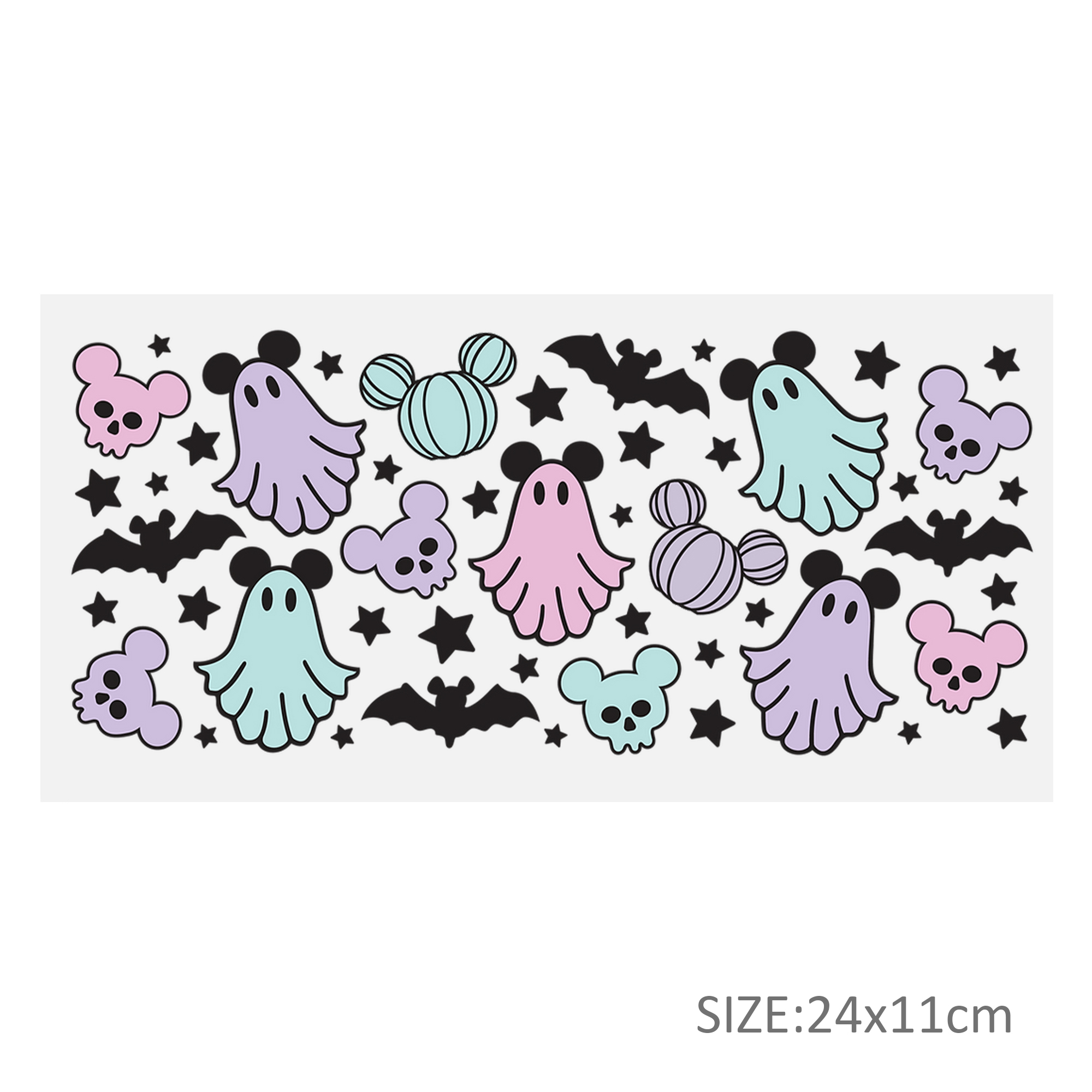 Stitch Mickey Mouse 16oz DTF Sticker Cup Cool Personalize UV Wrap Transfer Sticker Custom Label DIY Logo Waterproof - Image 11