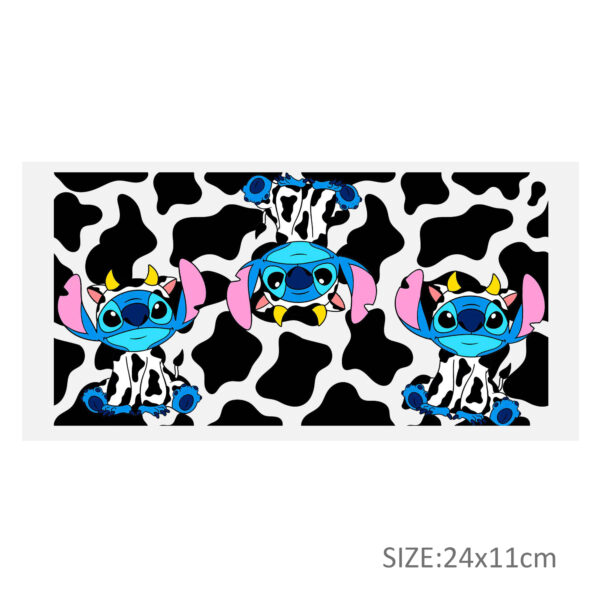 Stitch Mickey Mouse 16oz DTF Sticker Cup Cool Personalize UV Wrap Transfer Sticker Custom Label DIY Logo Waterproof - Image 22