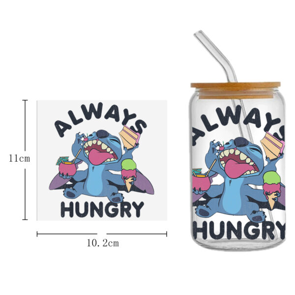 Animal Cow Chicken 16oz DTF Sticker Cups Cool Personalize UV Wrap Transfer Sticker Custom Labels DIY Waterproof - Image 17