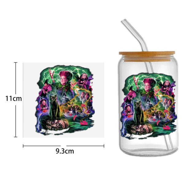 Animal Cow Chicken 16oz DTF Sticker Cups Cool Personalize UV Wrap Transfer Sticker Custom Labels DIY Waterproof - Image 19