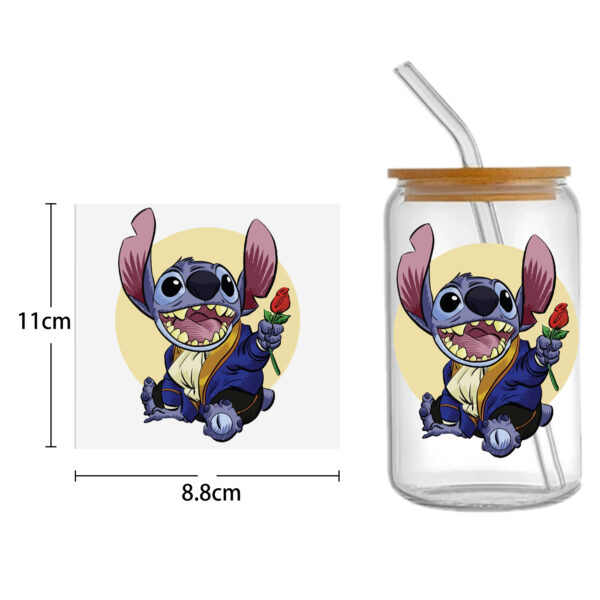 Animal Cow Chicken 16oz DTF Sticker Cups Cool Personalize UV Wrap Transfer Sticker Custom Labels DIY Waterproof - Image 20