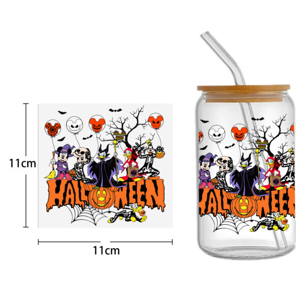 Animal Cow Chicken 16oz DTF Sticker Cups Cool Personalize UV Wrap Transfer Sticker Custom Labels DIY Waterproof - Image 33