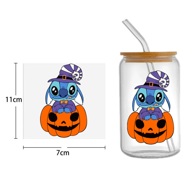 Animal Cow Chicken 16oz DTF Sticker Cups Cool Personalize UV Wrap Transfer Sticker Custom Labels DIY Waterproof - Image 34