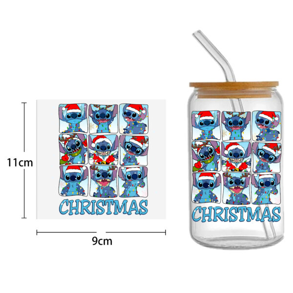 Animal Cow Chicken 16oz DTF Sticker Cups Cool Personalize UV Wrap Transfer Sticker Custom Labels DIY Waterproof - Image 37