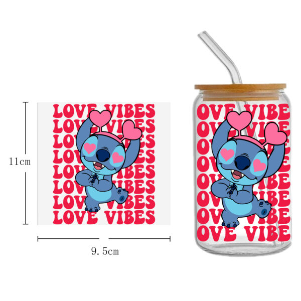 Animal Cow Chicken 16oz DTF Sticker Cups Cool Personalize UV Wrap Transfer Sticker Custom Labels DIY Waterproof - Image 38