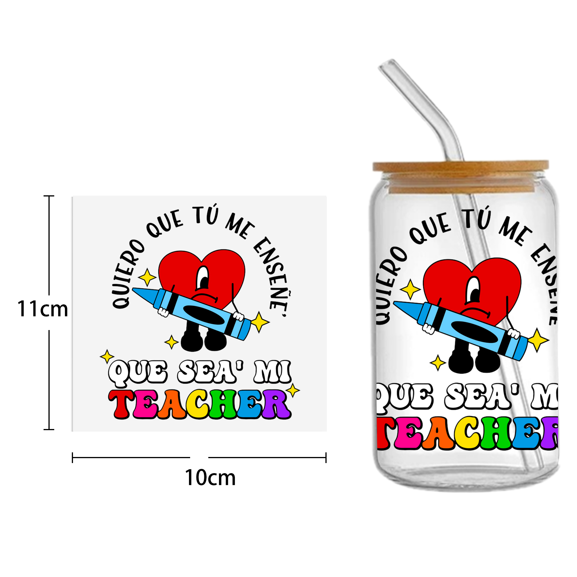 Health Style Doctor 16oz Tumbler Template DTF Sticker Cup Cool Personalize UV Wrap Transfer Sticker Custom Label DIY Waterproof - Image 6